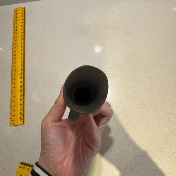 vintage Rio  Old Dutch Pewter mini vase - Picture 7 of 10